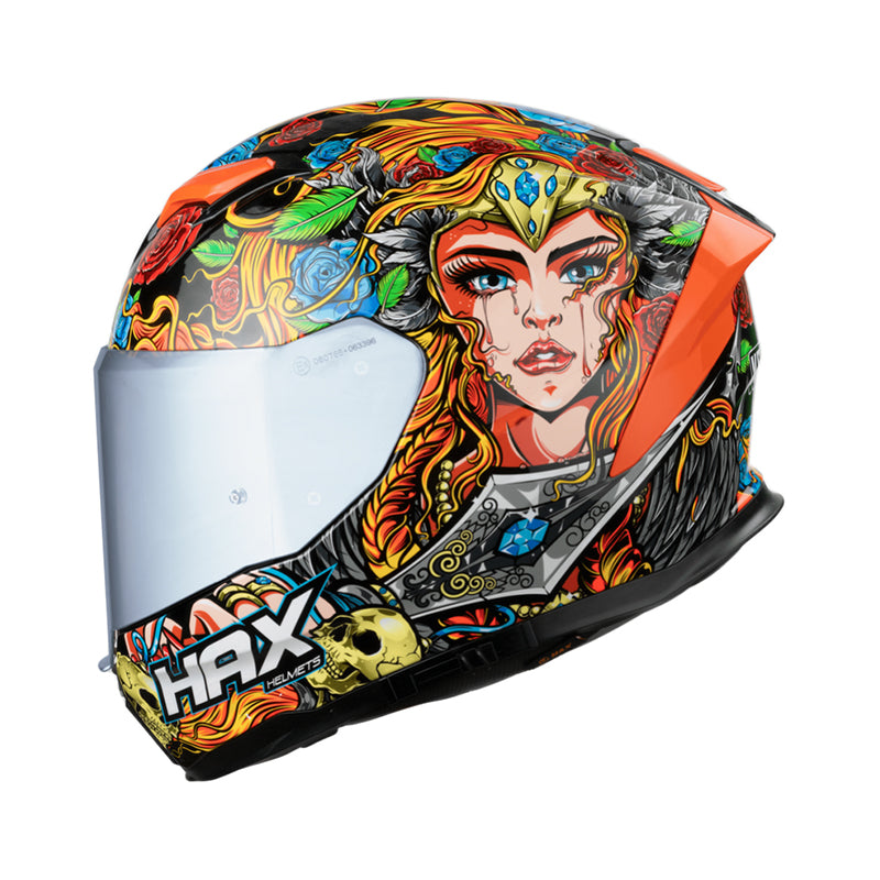 Casco Integral Hax Forcé Night Leyend – Moto Helmets & Sebastian