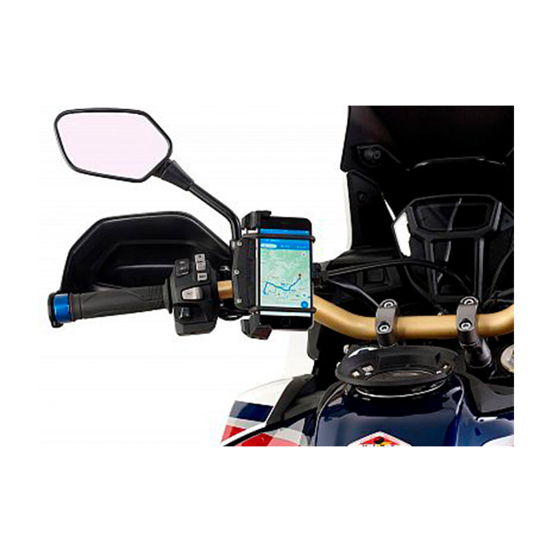 Soporte para smartphone en espejo retrovisor de moto Mirror Mount Pro