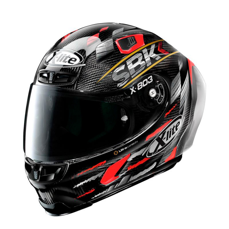 Casco Modular X-Lite X-1005 Ultra Carbon Rojo - Precio mínimo garantizado