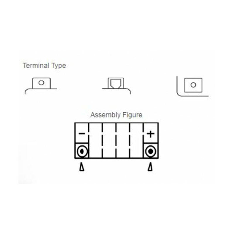 YUASA Batería De 12 Volts YTX5L-BS